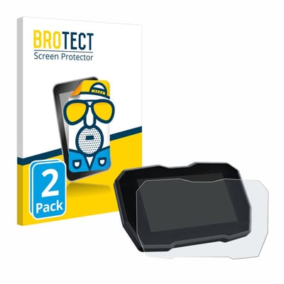 BROTECT - Screenprotector voor Ducati Streetfighter V4 2020 Snelheidsmeter - Folie Beschermfolie matte 2 Stuks