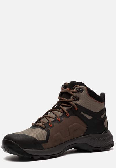 KEEN Explore Mid Waterproof Heren Wandelschoenen - Canteen/Brindle  - Maat 42