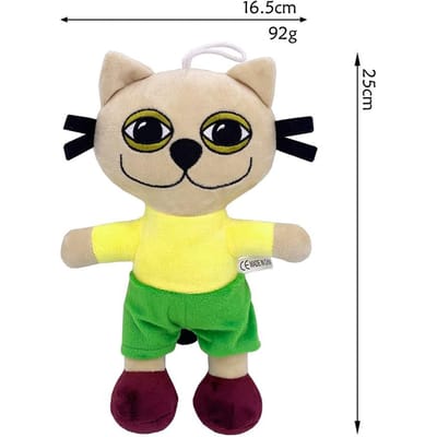 Kicia Kocia Maskotte Kicia Kocia Pop Kicia Kocia Pluche Speelgoed Merchandise Knuffeldier Zacht Speelgoed Klein Meisje Kat Pop Pop Verjaardag Mooi Cadeau 25cm