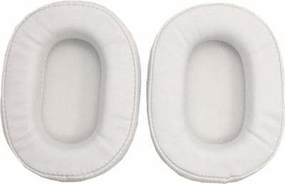 Somstyle Oorkussens Geschikt Voor Audio Technica MSR7, M50X, M50, M50xBT, M30X, M10, M20X, MSR7NC, A900X, AD900x, 900, M40X, R70x, BPSH1, M40FS, PRO700, AD700X - 2 Stuks - Zacht Schuim - Eiwitleer - Wit