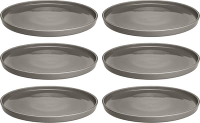 Leonardo Roma bord 22cm taupe - set/6
