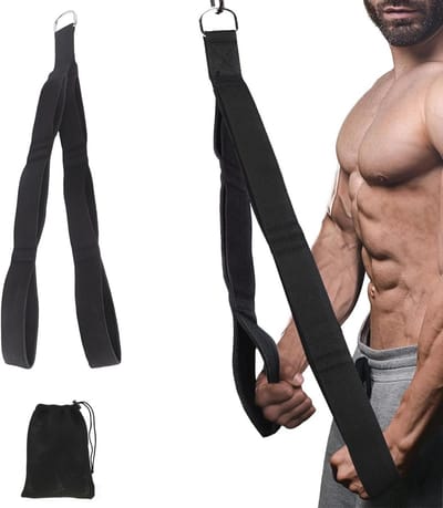 Triceps Touw Fitness Apparatuur voor Krachttraining met Opbergtas