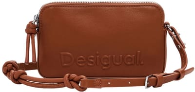 Desigual Schoudertas Julia Camel Crossbody Bag Camel Lichtbruin
