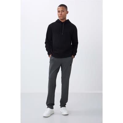 Heren Slim-fit Rechtaf Sweatpants