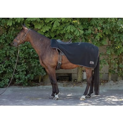 Harry's Horse Uitrijdeken fleece M Turquoise