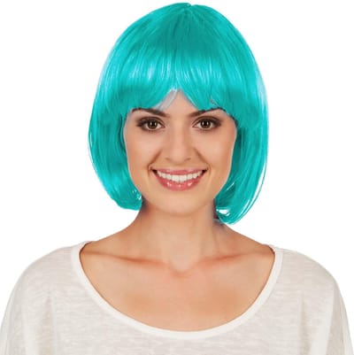 dressforfun - Bob turkoois - verkleedkleding kostuum halloween verkleden feestkleding carnavalskleding carnaval feestkledij partykleding - 303649