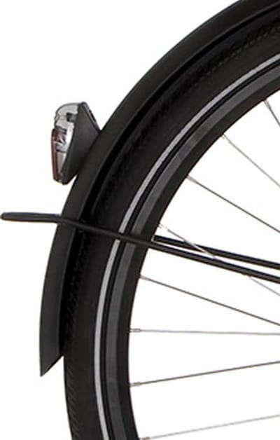 Cortina Spatbord achter 28 U1 black matt