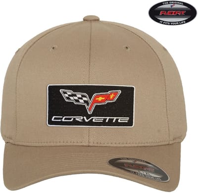 Corvette Cap C6-patch Flexfit Cap GM-92-CORV9903-CB65