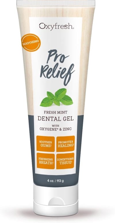 Oxyfresh Pro Relief TandGel - Verse munt - Zonder fluoride