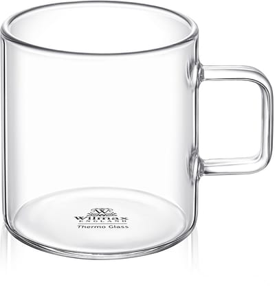 Wilmax - Borosilicaatglas Kaffeetasse - 200 ml - WL-888604/A - 6 stuks