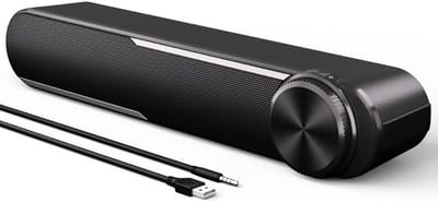 DailySupplies® Soundbar PC - Speaker Computer - Plug & Play - 10W