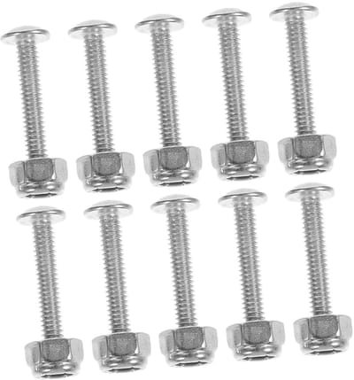 Tafelvoetbal Schroeven - Bevestigingsonderdelen - Tafelvoetbal Reparatie - Gegalvaniseerd IJzer - 15 Stuks - Zilver