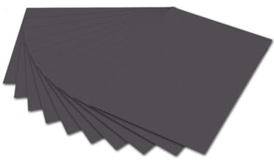 Folia gekleurd papier A4 130 gr antraciet 100 vel knutselpapier.