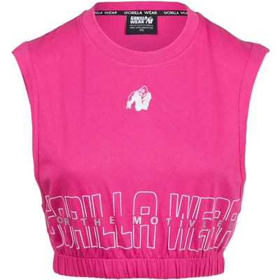 Gorilla Wear Albion Oversized Crop Top - Roze - XS