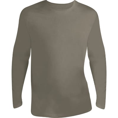 SOLS Heren Monarch T-Shirt met lange mouwen (Khaki)
