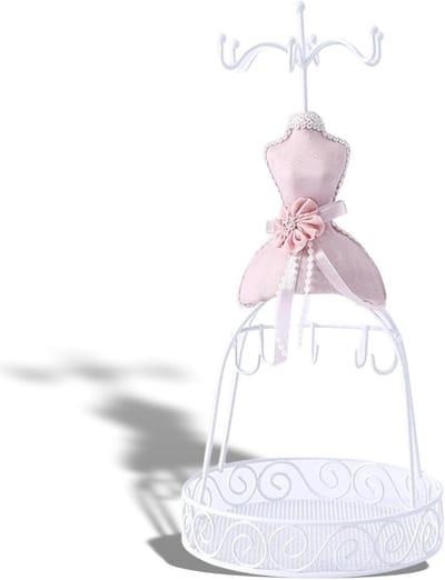 Sieradenstandaard Model Schoenen - Juwelier Display Toren - Sieraden Presenteren - Smeedijzeren Frame - 0.36 Kilogram - Zwart