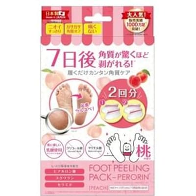 Sosu - Perorin Foot Peeling Pack Peach 27cm 2 pairs