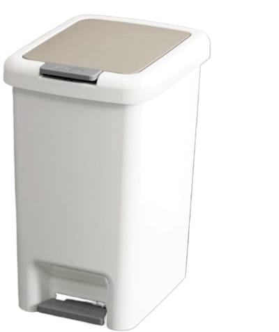 Pedaalemmer met Deksel - Keukenafvalemmer Vuilnisbak - Onaangename Geuren Voorkomen - Ergonomisch Ontwerp Zonder Buigen
