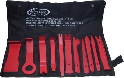 Auto interieur Demontage ontmanteling universeel gereedschap set 11 delig in opberg tas