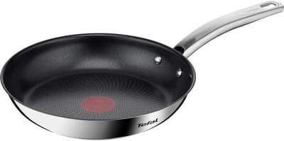 Koekenpan - Koekenpan - Dagelijks Koken - Gelijkmatige Warmte - 24 cm - Roestvrij staal