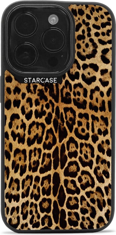 iPhone 14 Pro Max hoesje - magsafe hoesje / Starcase Panther Print - Skin / iPhone hoesje met Magsafe - Compact Case