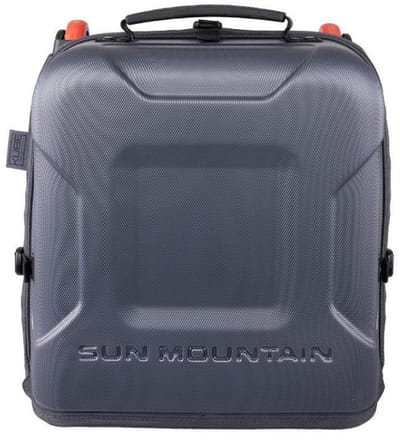 Sun Mountain Kube Golf Travelbag Steel-Black-Rush Red