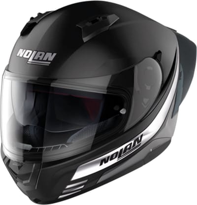 Nolan N60-6 Sport Outset 020 Mat Zwart Wit Integraalhelm - Helm