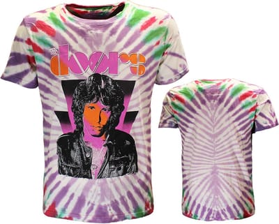 The Doors Jim Morrison Dip Dye T-Shirt - Officiële Merchandise - L