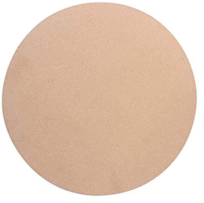 DIY MDF Cirkelvormige Houtplaat voor Decoupage en Kunstwerk - Set van 2 (30 x 30 x 30)