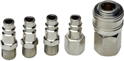 Jumada's - Lucht-koppelingen set - 1/4 - 5 stuks