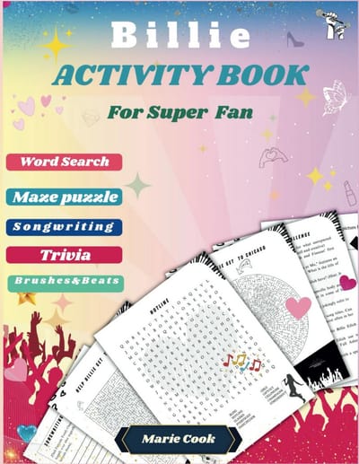 Activiteitenboek voor Fans: Woordzoeker, Doolhof, Trivia en Tekenen