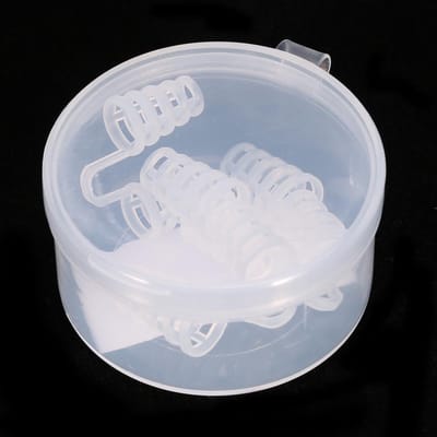 4 PiècesBoîte Soulager Dispositif Anti-Ronflement Protection Sommeil Facile Aide Respiratoire Pince Dispositif Dilatateur Nasal