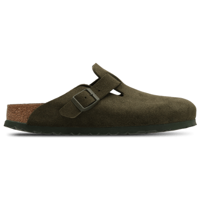 Birkenstock Suede Slippers en Sandalen Dames - Groen - Maat 40 - Suède
