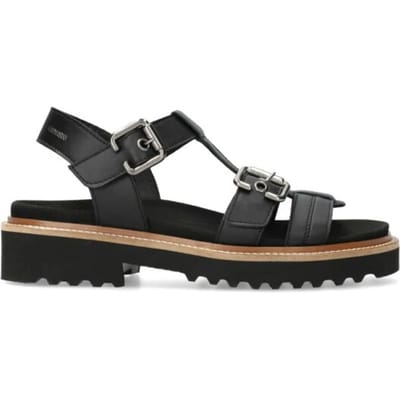 Mephisto Valny - dames sandaal - Zwart - maat 35 (EU) 2.5 (UK)