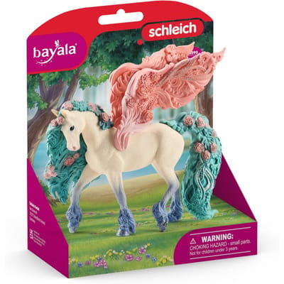 schleich BAYALA Bloemenpegasus - Speelfiguur - Kinderspeelgoed voor Jongens en Meisjes - 5 tot 12 jaar - 70590