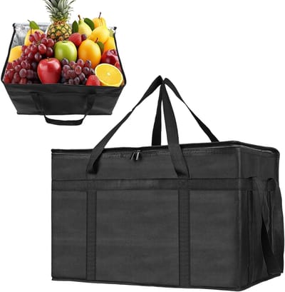 Isolatiekoeltas Extra Groot, Waterdicht en Inklapbaar voor Kamperen en Picknicken, Ideaal voor Voedselopslag en Drankjes