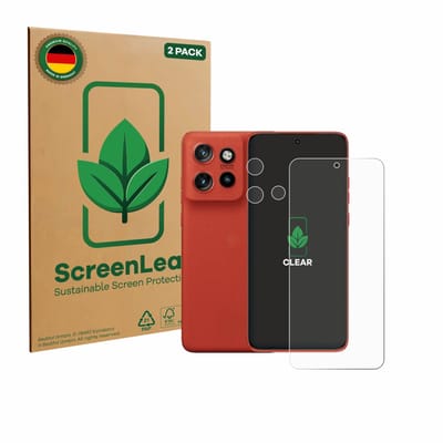 2 Stuks Screenprotector voor Motorola Moto 60 Neo (Voor+Camera) - Hoogwaardige Beschermfolie transparant