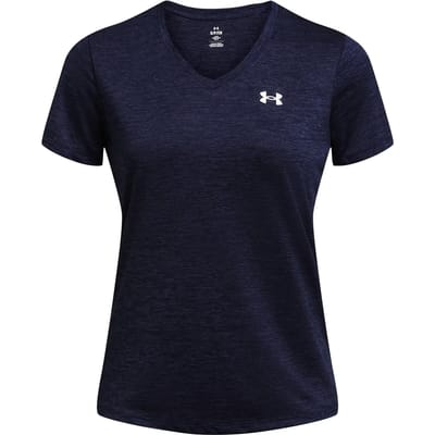 Under Armour Damen T-Shirt Tech Ssv- Twist Midnight Navy 410-L (US LG)