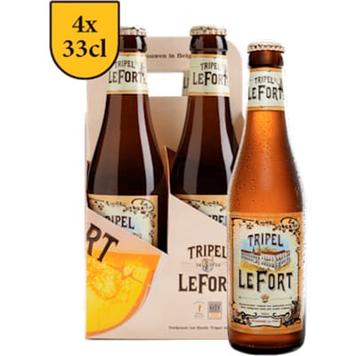 Tripel LeFort LeFort Tripel Bier - 4 x 330 ml