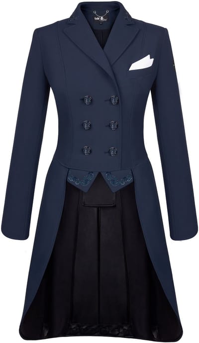 Fair Play Dorothee Chic Slipjas Navy - Maat 36
