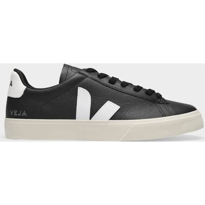 Campo sneakers in zwart en wit chroomvrij leer