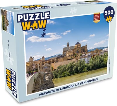 Puzzel Mezquita in Cordóba op een middag - Legpuzzel - Puzzel 500 stukjes