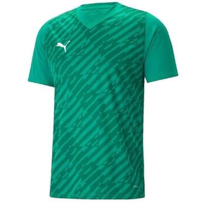 Puma Team Ultimate Shirt Korte Mouw Heren - Pepper Green | Maat: M