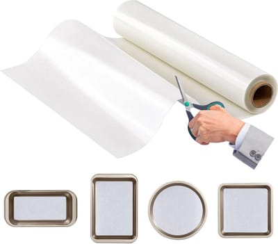 Bakmat rol op maat - antislip siliconen mat - herbruikbaar - anti-kleef - luchtfriteuse voering - 40 cm x 20 cm