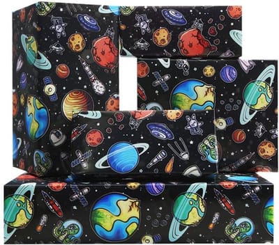 Store_7 - Ruimte inpakpapier - Verjaardagsinpakpapier - Gekleurd