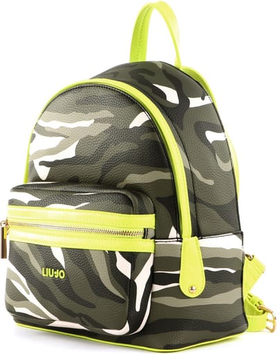 LIU JO Vrije tijd rugzak Rugzak Esploratri Backpack Camouflage Groene