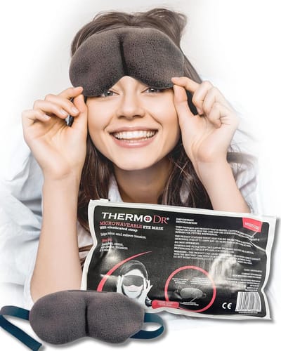 Verwarmd oogmasker voor droge ogen en vermoeide ogen - Magnetronwarmte voor ontspanning
