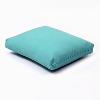 Samarali Savasana kussen – yogakussen en nekkussen – GOTS-gecertificeerd biologisch katoen, meditatiekussen met kapok vulling, 40x30x4.5 cm