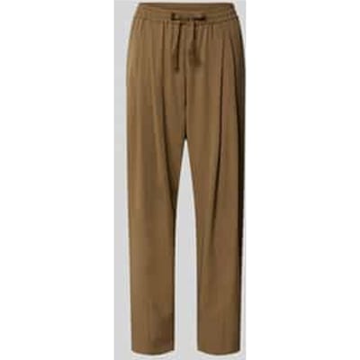 regular fit Smalle broek van viscosemix