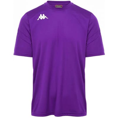 Kappa Dovo Shirt Korte Mouw Heren - Paars | Maat: XL